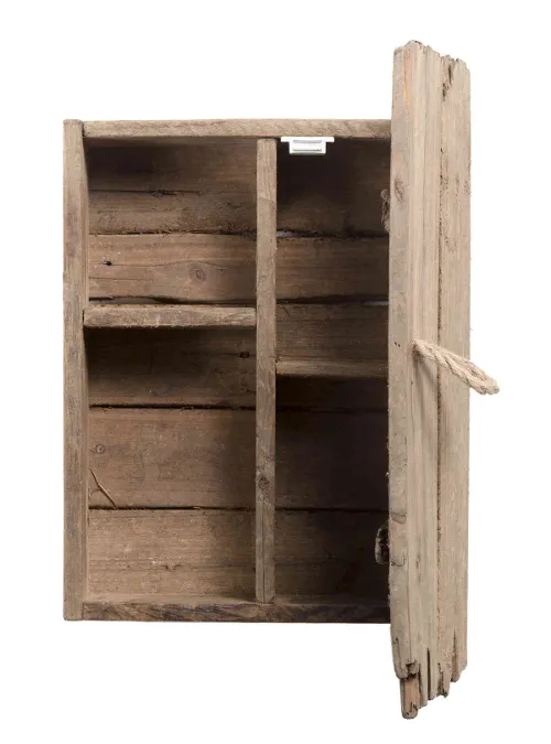 XLAB Design Benny scaffale da parete legno riciclo rustico