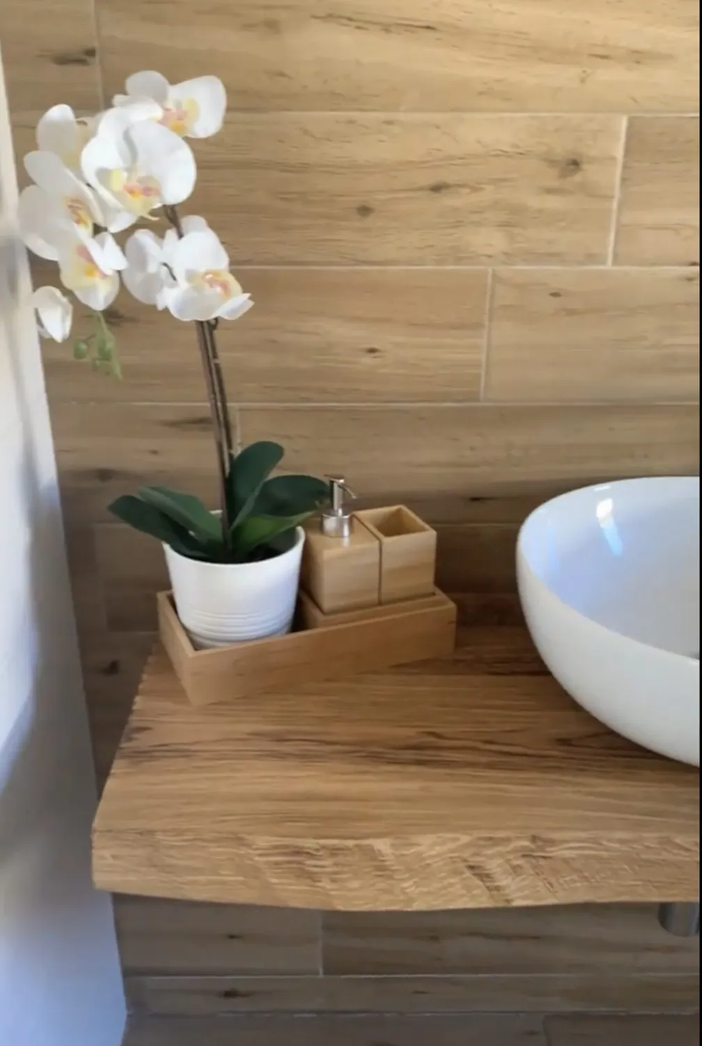 XLAB Design Marty mensola bagno castagno Old Wood