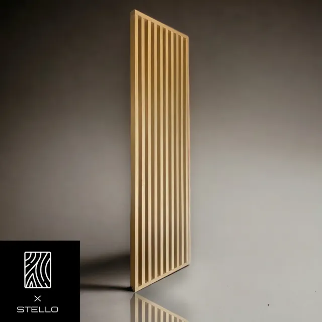 XLAB Design Parete Divisoria Listelli Legno 70x290 cm 3 Colori