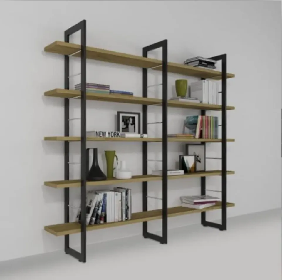Sicily Wood Maker libreria a giorno legno massello scaffale