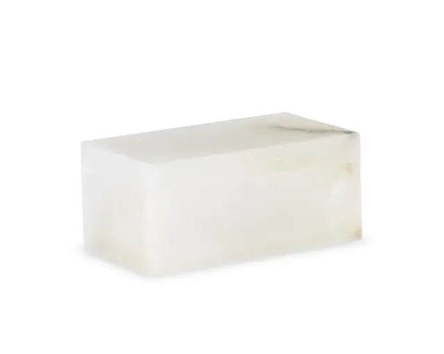 Maitland Smith Small Alabaster scatola alabastro 23 cm