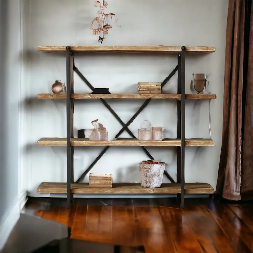 XLAB Design Camelot libreria industriale 140x160x40