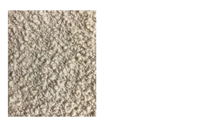 Morica Design Cipria campione tessuto bouclé lana
