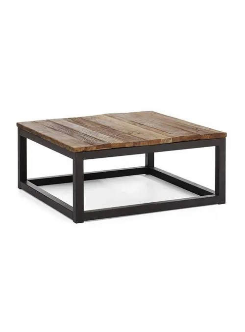 XLAB Design Tintoretto tavolino basso legno larice ferro