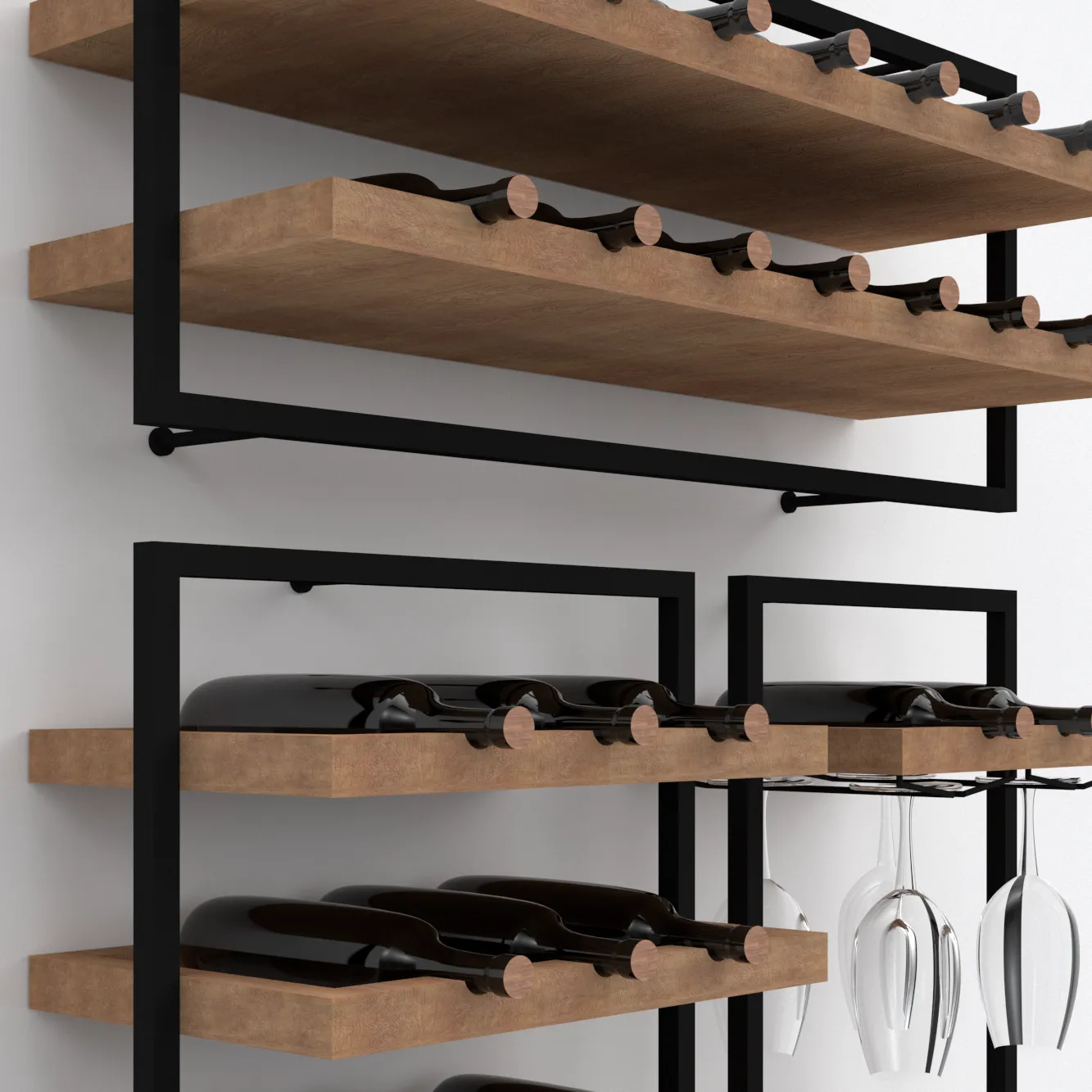 XLAB Design Wine Frame portabottiglie 35 bottiglie