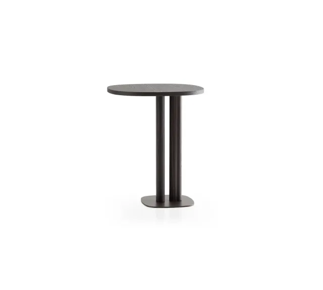 Morica Design Manhattan alto tavolino legno massello decentrato