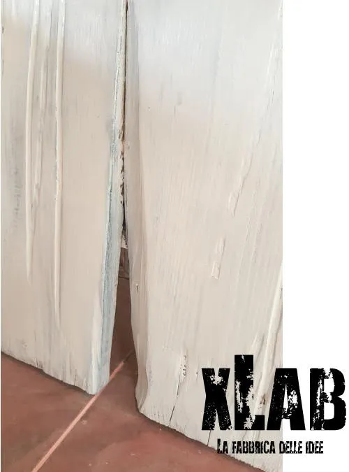 XLAB Design Logan Porta Scorrevole White Ice in legno