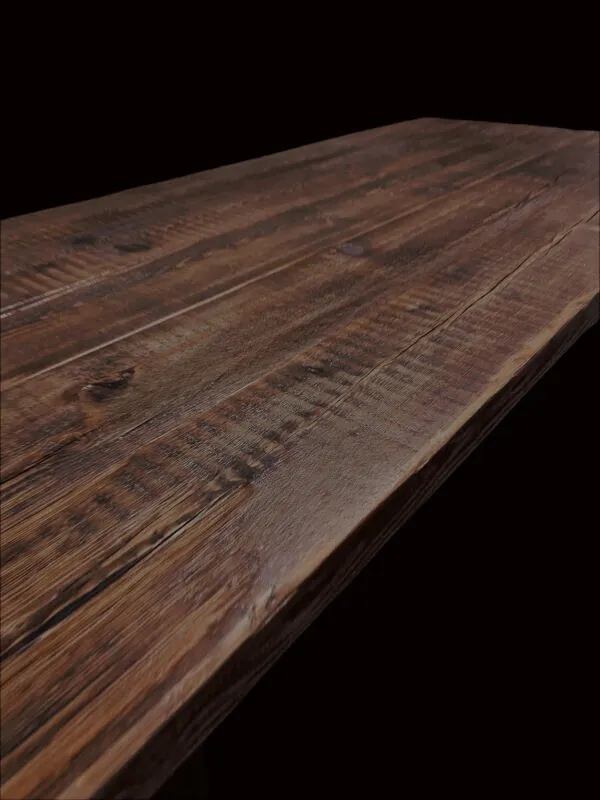 XLAB Design tavolo pranzo legno massello industriale 180x90
