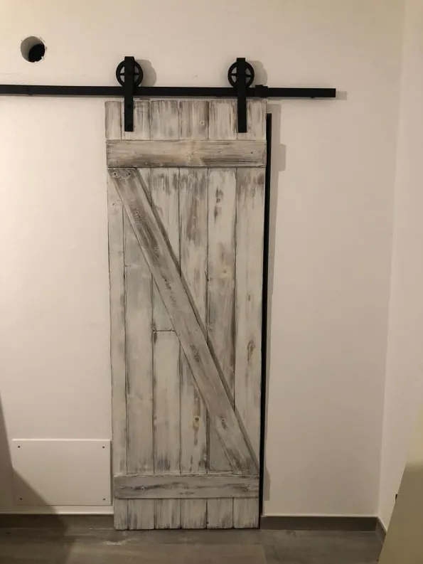 Sicily Wood Maker Porta Fienile Scorrevole in legno massello