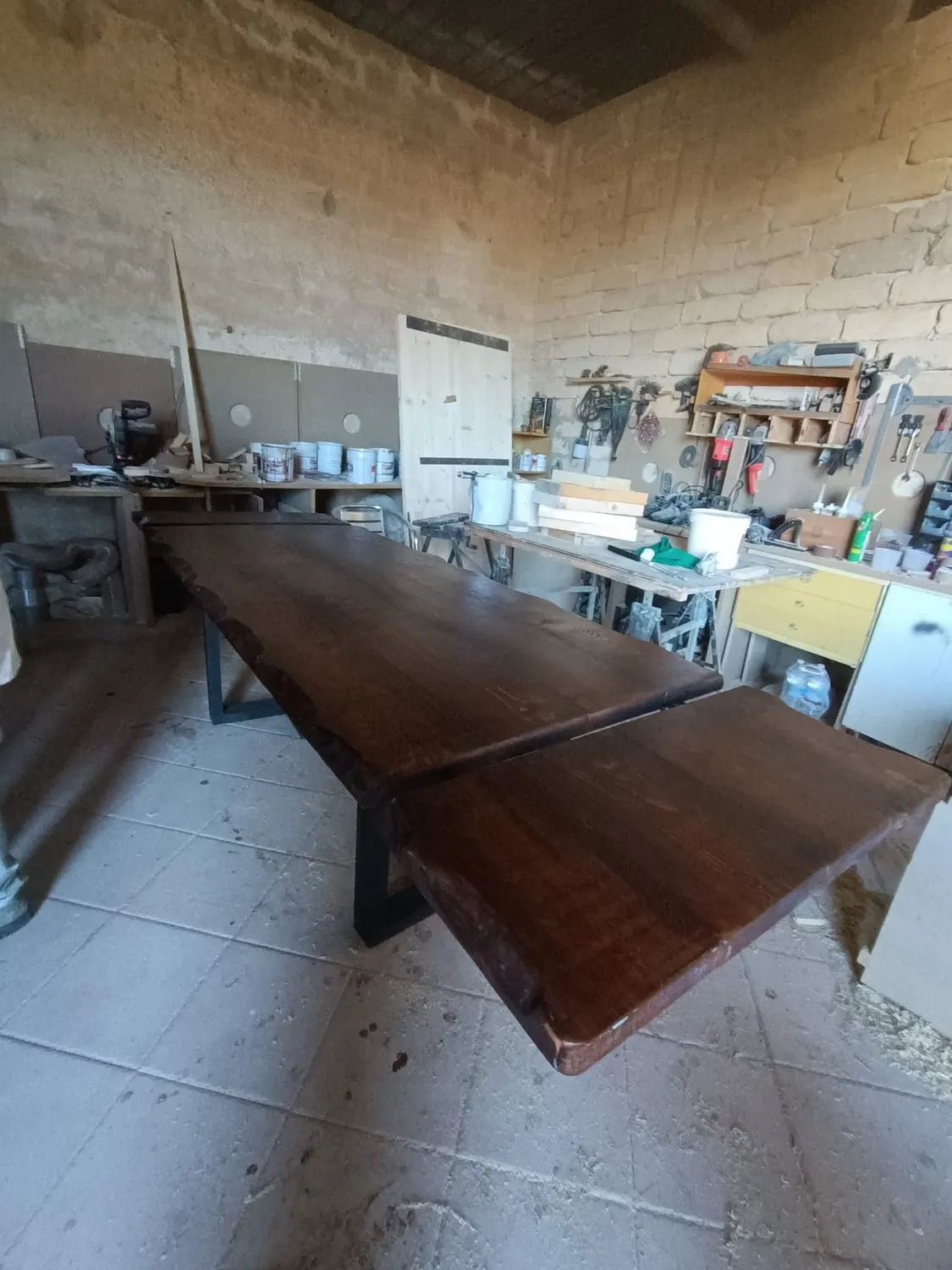 Sicily Wood Maker Larice 160 tavolo in larice massello 160 cm