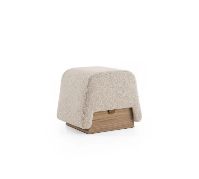 Morica Design Onigiri pouf con contenitore