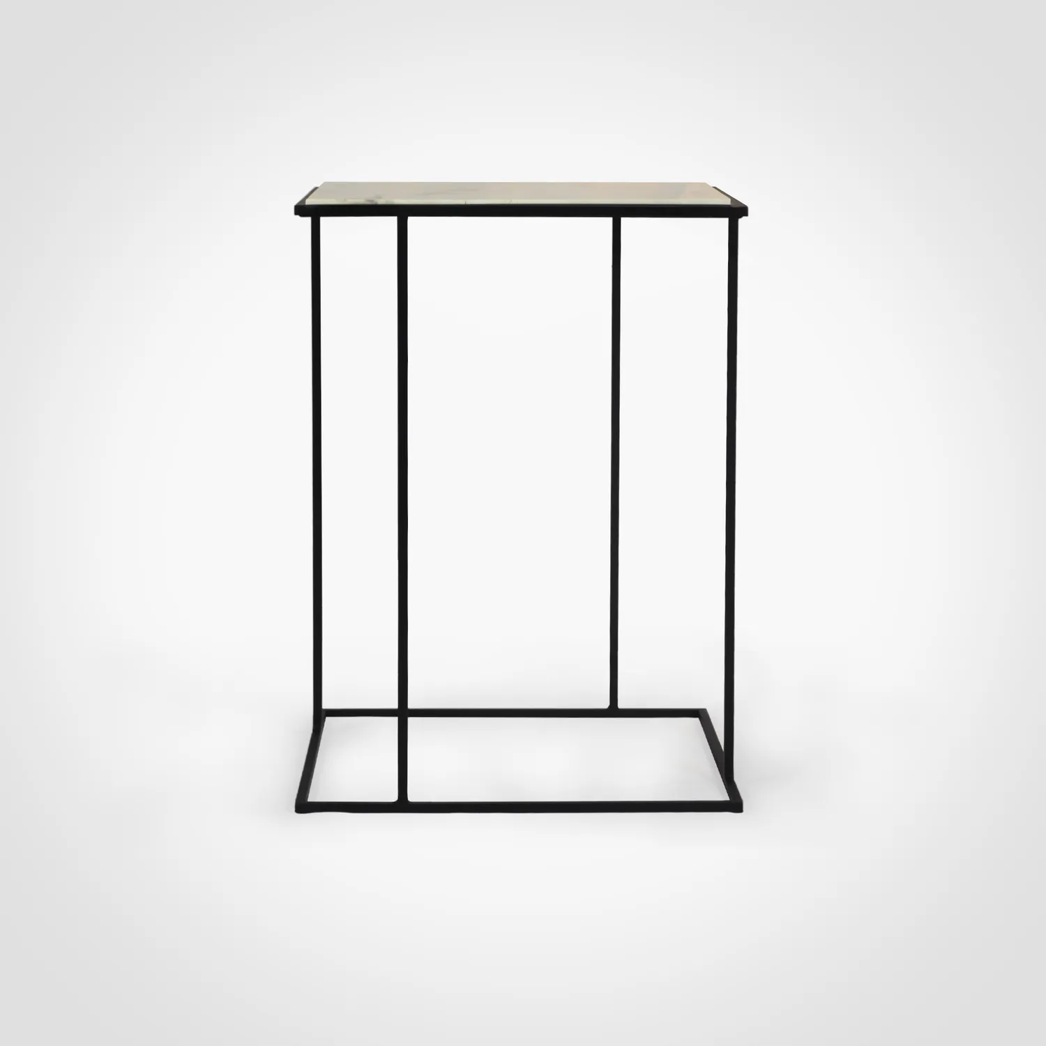 Stilts FramE Tavolino Travertino Romano