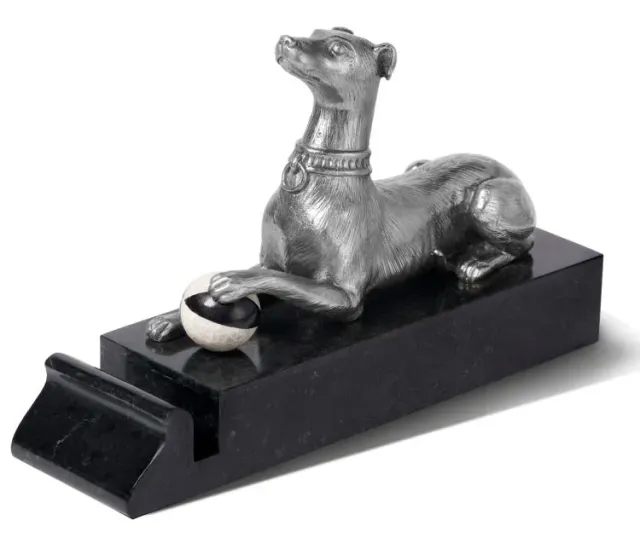 Maitland Smith Greyhound portabiglietti ottone
