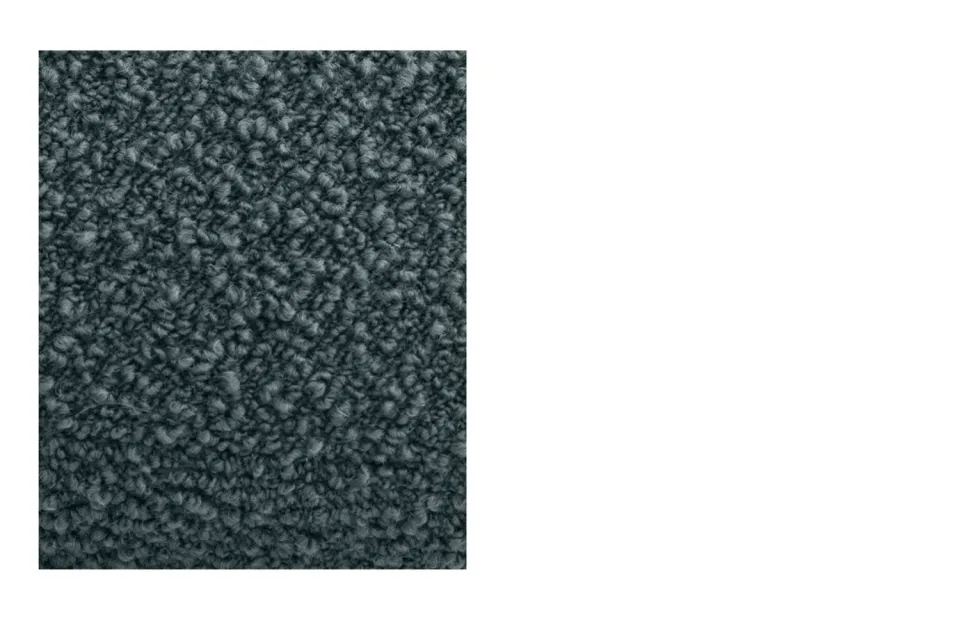 Morica Design Bouclé Blu Denim Campione Tessuto Lana