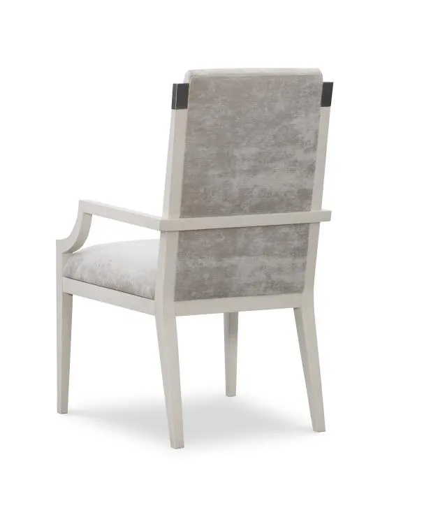 Maitland Smith Ensemble poltroncina mogano nichel 61 cm