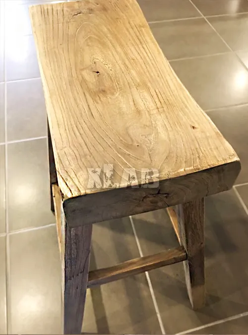 XLAB Design Barry sgabello alto legno massello