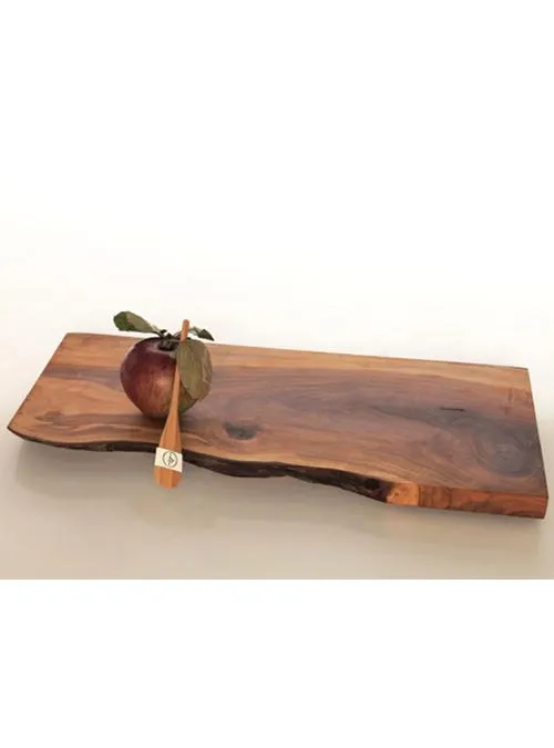 XLAB Design Orange tagliere legno massello castagno