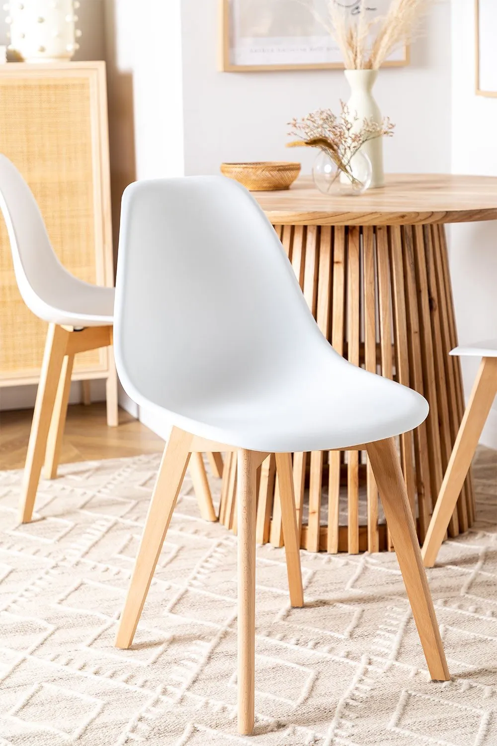 Sicily Wood Maker Nordic sedia multicolore scandinava
