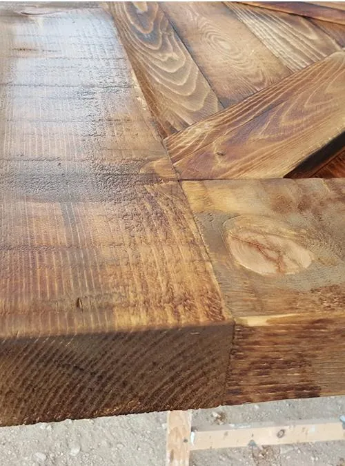 XLAB Design Manuel porta scorrevole legno rovere bruciato