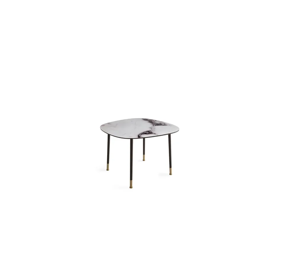 Morica Design Pebble Medio tavolino vetro Trinity White