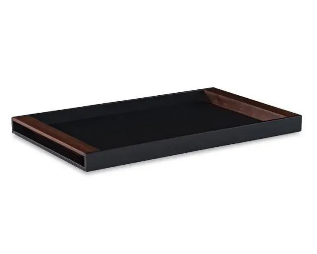 Maitland Smith Large Ebony Tray vassoio ebano 53 cm