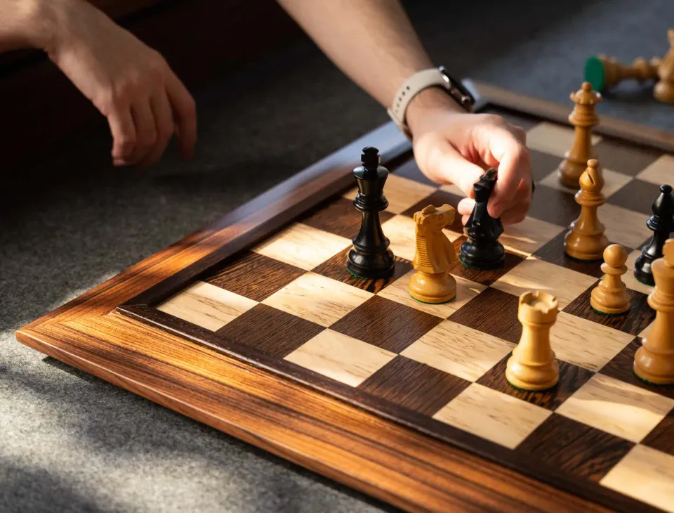 Wyrmwood Gaming Scacchiera Legno 2,25" Magnetica da Parete