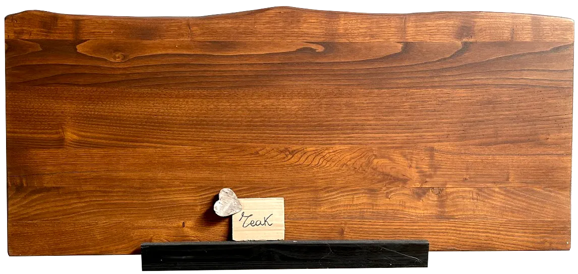 XLAB Design Lilly doppia mensola bagno legno castagno teak