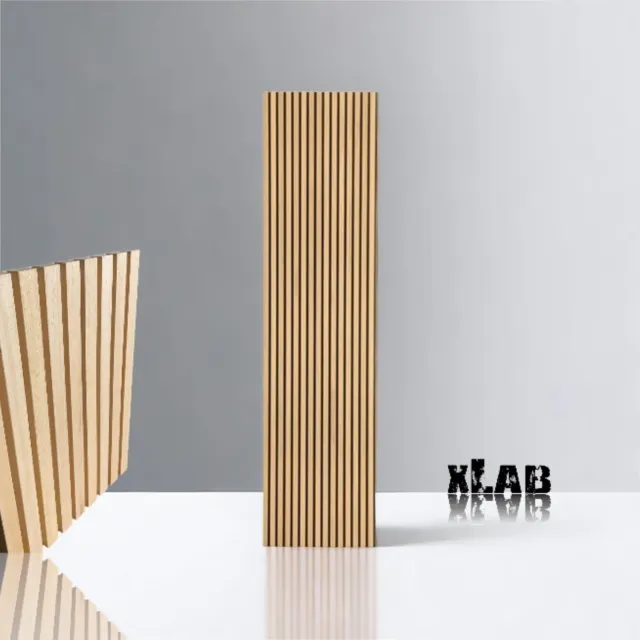 XLAB Design Boiserie Listelli Cannettato pannello legno 32x290 naturale
