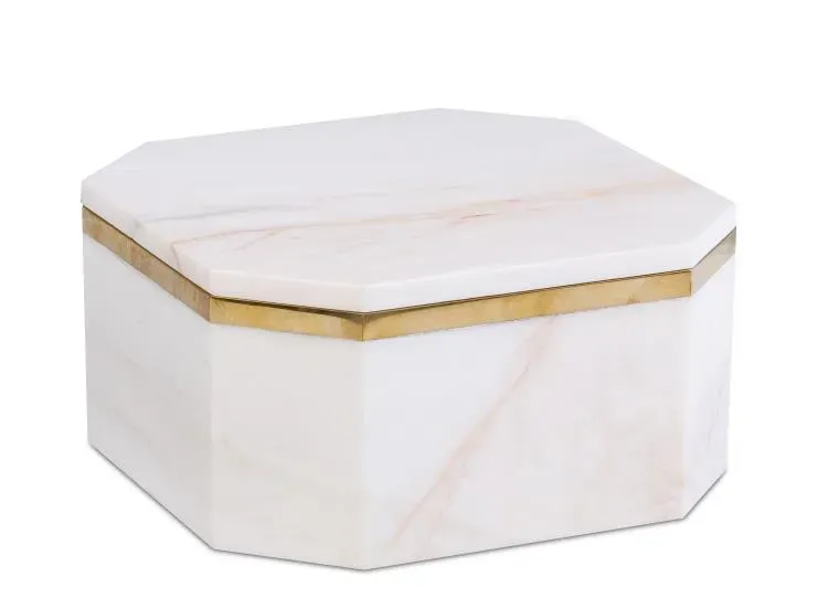 Maitland Smith Andros Scatola Marmo Large 26,7 cm