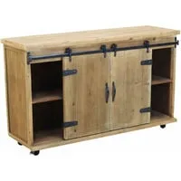 Sicily Wood Maker Industrial madia credenza legno massello