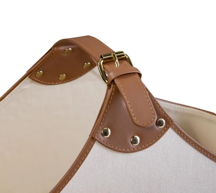Maitland Smith Athenian Borsa Tela e Cuoio 45,7 cm
