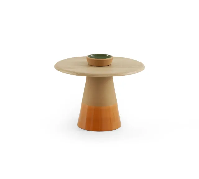 Morica Design Sablier Alto tavolino argilla portaoggetti