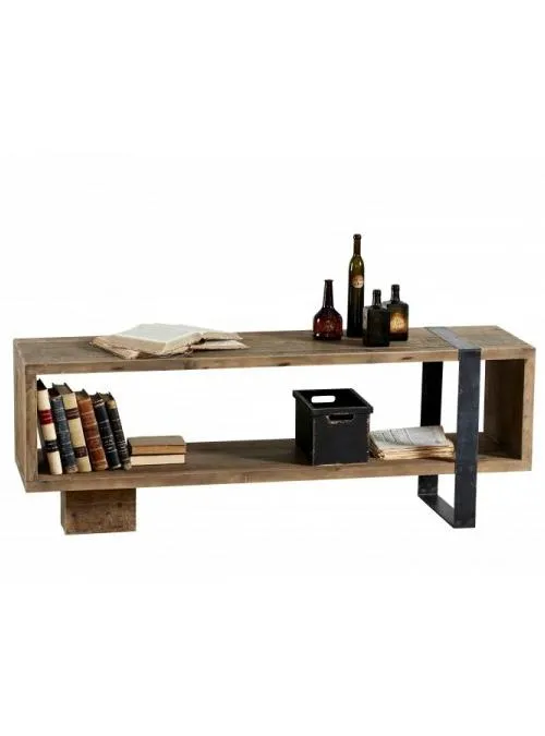XLAB Design Sullivan mobile porta TV legno massello vintage