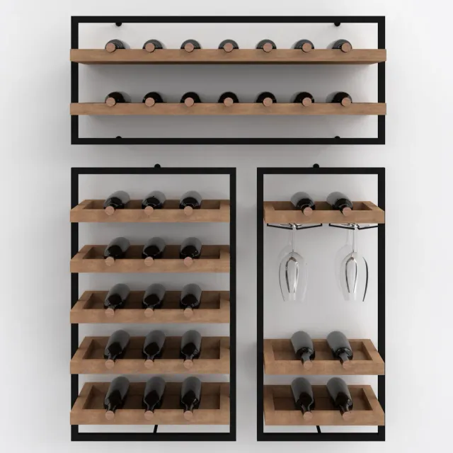 XLAB Design Wine Frame portabottiglie 35 bottiglie
