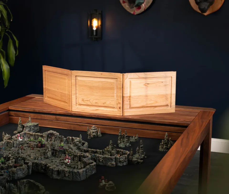 Wyrmwood DM Screen schermo master singolo pannello legno
