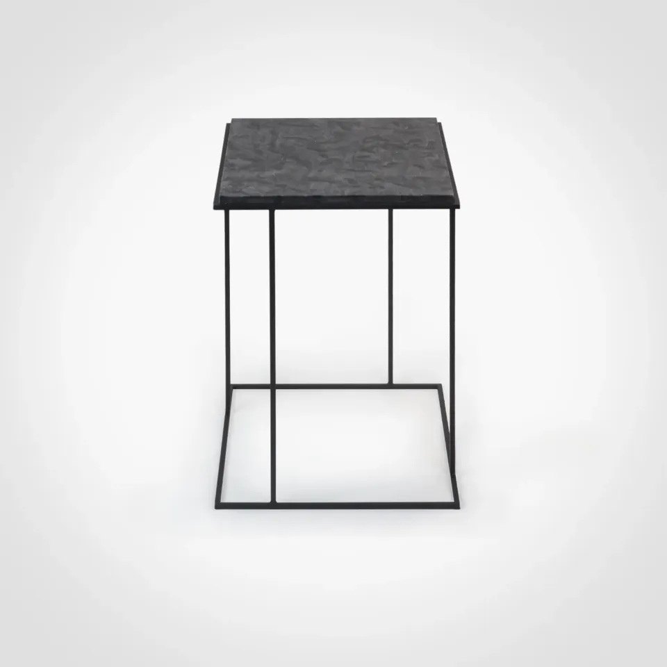 Stilts FramE tavolino Matrix granito nero