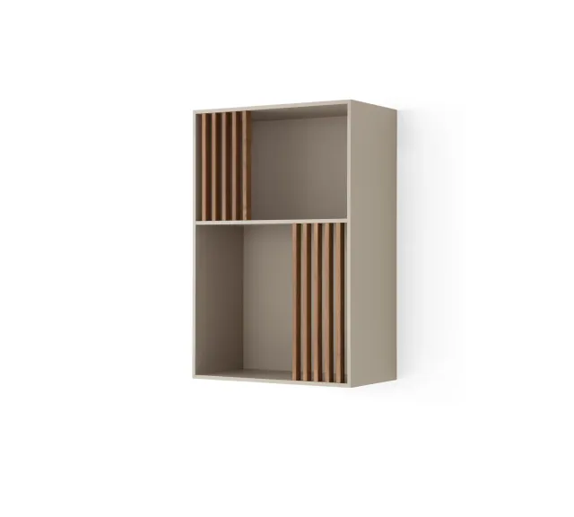 Morica Design Mondrian mobile a giorno listelli in legno