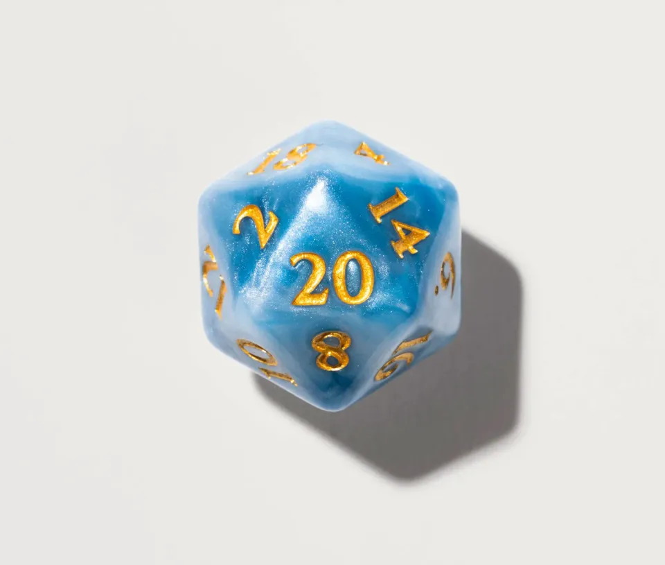 Wyrmwood Nimbus Dice dadi resina set 10 pezzi