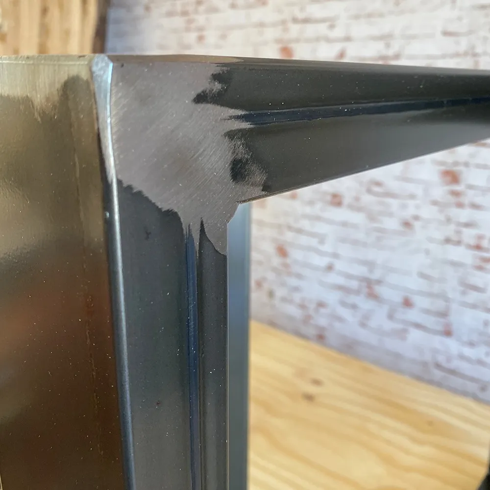 XLAB Design Statua Libertà gambe tavolo ferro 80x40 coppia