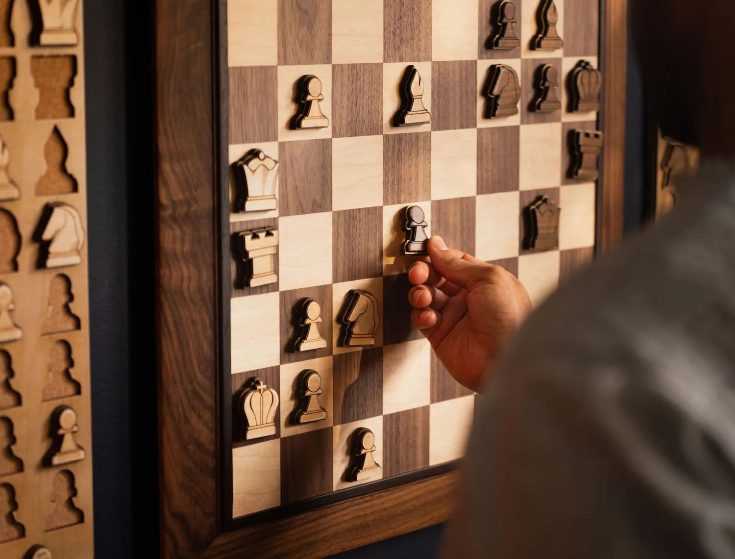 Wyrmwood Magnetic Chess scacchi magnetici 34 pezzi