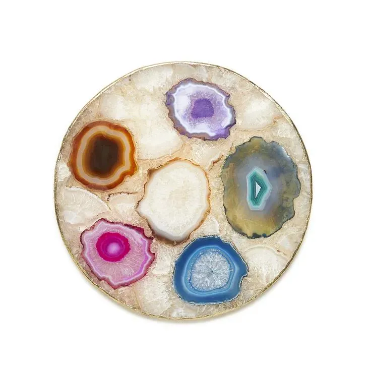 Maitland Smith Agate Trivets sottopentola agata 23 cm
