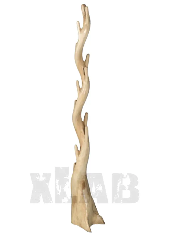 XLAB Design Arbol appendiabiti da terra legno teak