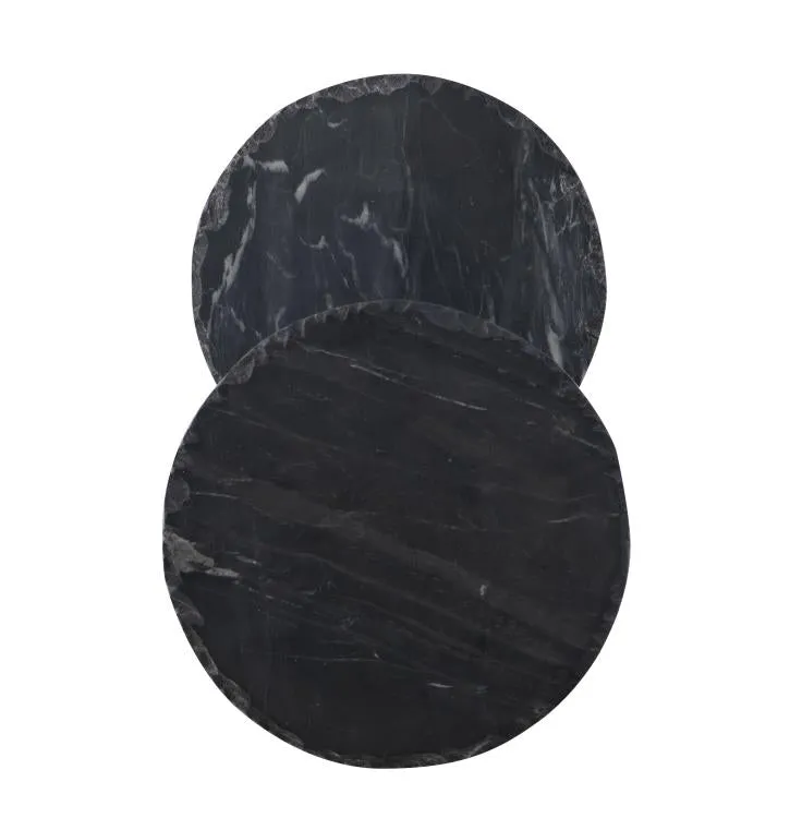 Maitland Smith Veronica tavolino marmo nero 61 cm