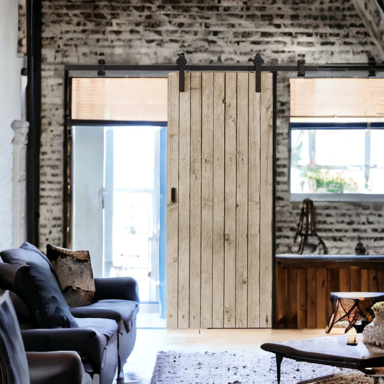 XLAB Design Jerry Porta Scorrevole Legno 100x220