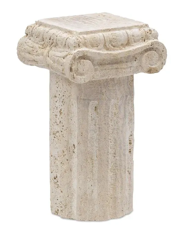 Maitland Smith Ionic Column oggetto pietra 36,2 cm