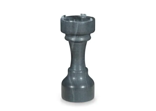 Maitland Smith Black Chess Table Castle tavolo marmo nero