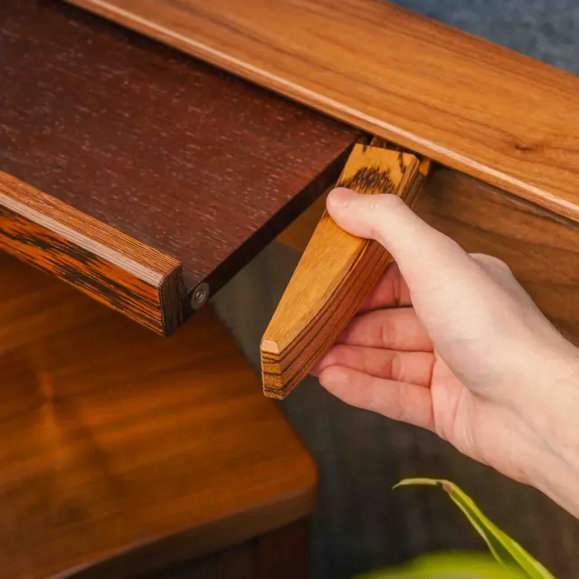 Wyrmwood Hobby Shelf End Caps tappi mensola 2 pezzi legno