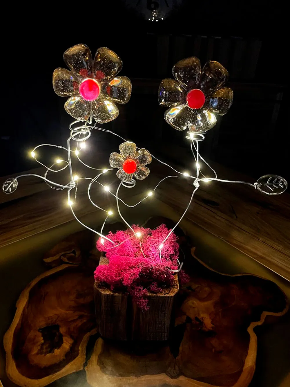 XLAB Design Re-flo lampada originale in materiale da riciclo