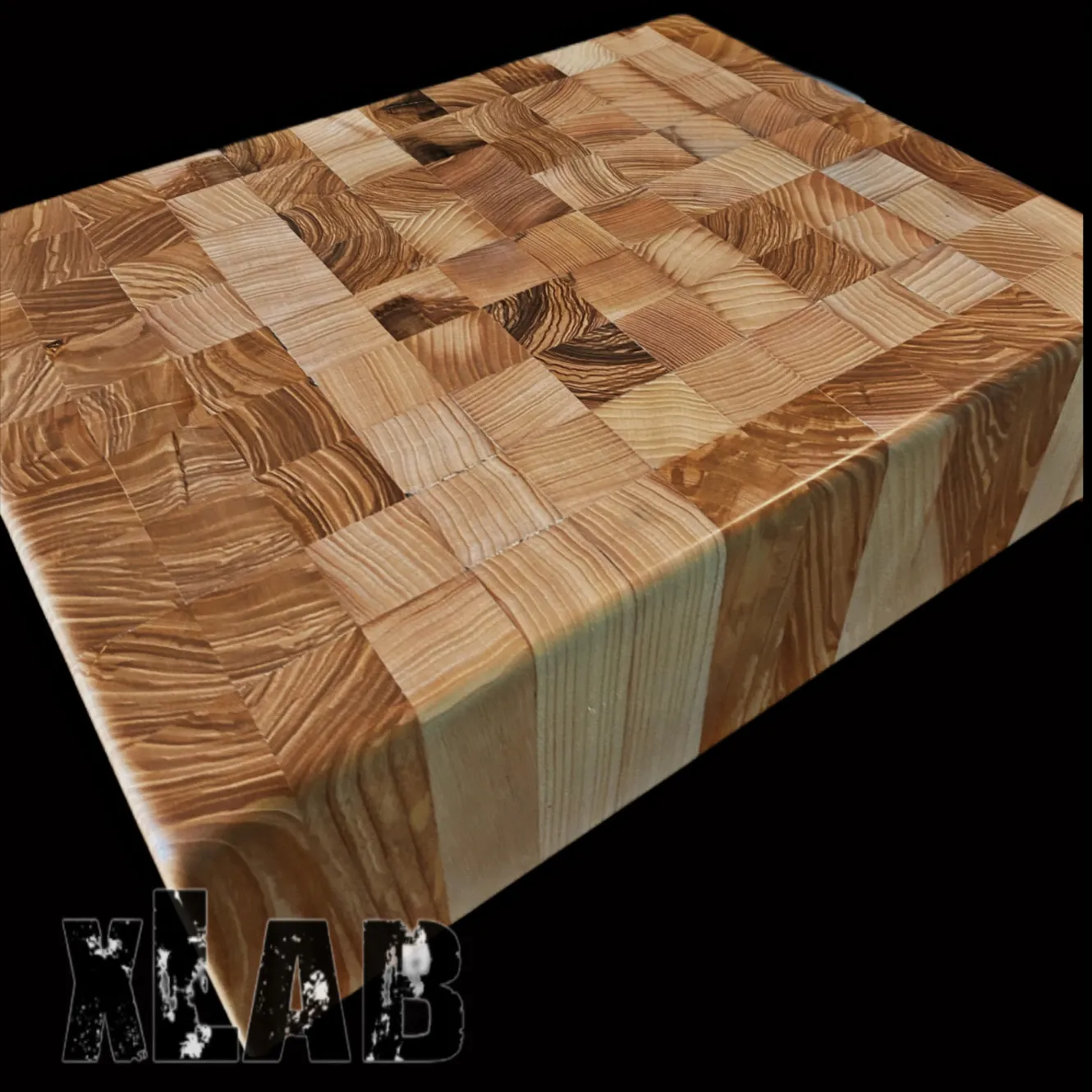 XLAB Design tagliere ceppo batticarne legno professionale