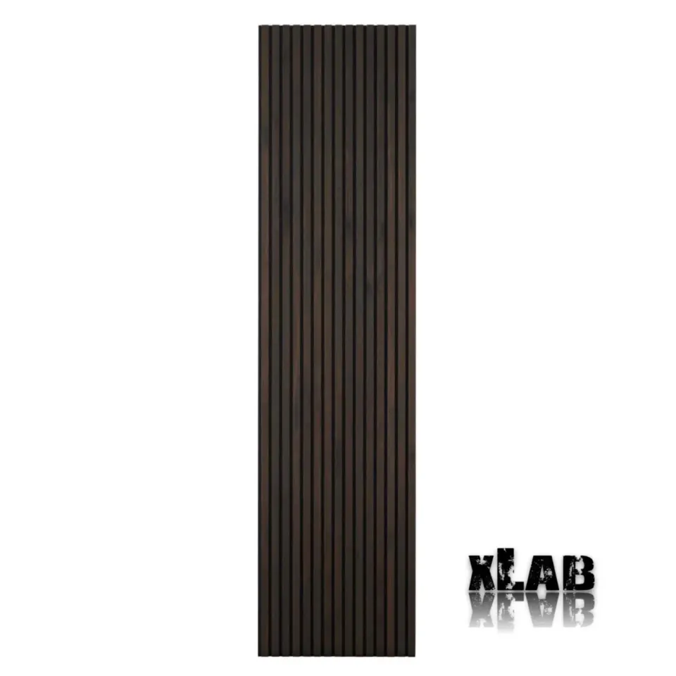 XLAB Design boiserie pannello listelli noce scuro 60x260